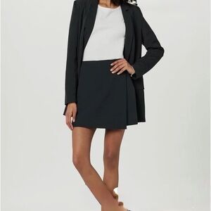 The Drop Black Women's mini skort